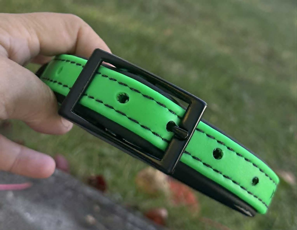 collier pour chien quincaillerie noire